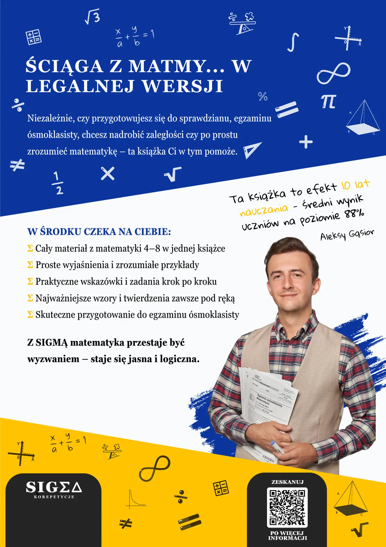 Matematyka z Sigmą - okładka 2